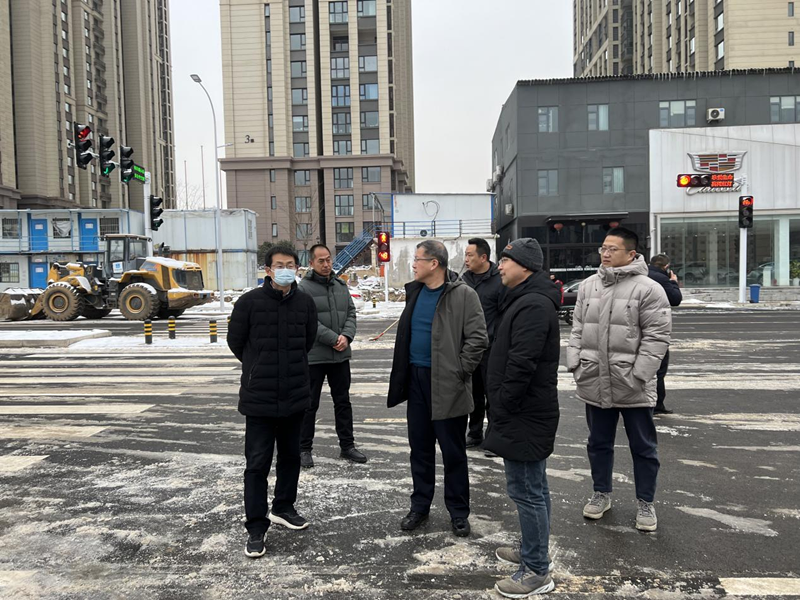 bet手机版官方网站-bet(中国)总经理助理黄志澎到市政道路项目检查指导工作