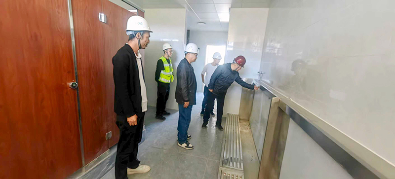 bet手机版官方网站-bet(中国) 第六十七高级中学项目部国庆、中秋安全生产检查简报